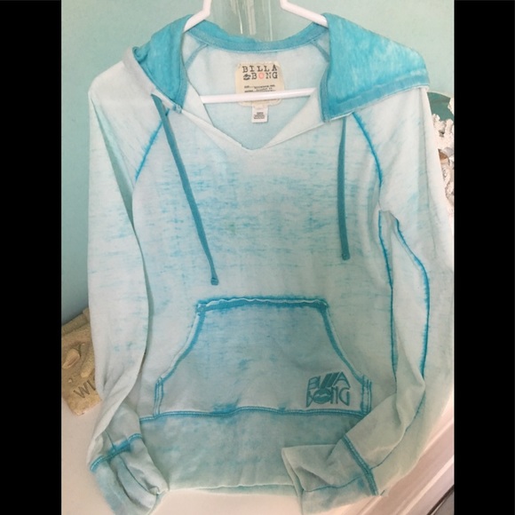 Billabong Tops - Billabong long sleeve Hoodie (junior fit )Women’s